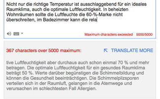 谷歌翻譯服務(wù)限制調(diào)整為5000字符上限